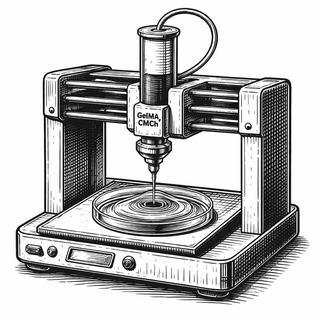 Illustration for A 3D-Printed Cornea Scaffold That Tries to Keep Eye Cells Happy