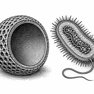 Illustration for Hollow Nanoshells Against Superbugs: Clever Packaging for Diagnostics and Therapy