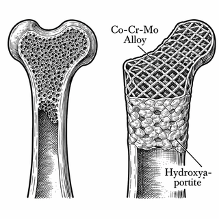 A 3D-Printed Bone Repair Material That Mixes Metal With Bone-Like Mineral