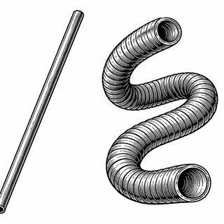 Illustration for When Artificial Blood Vessels Need to Act Less Like Plastic Straws and More Like Real Arteries