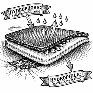 A Wound Dressing That Acts Like a One-Way Street for Fluid