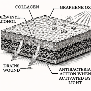 A Smarter Wound Sponge Tries to Do Three Jobs at Once