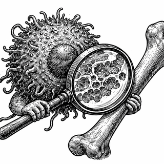 Illustration for When Cancer Immunotherapy Meets the Skeleton