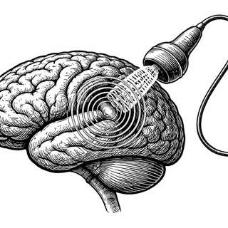 Illustration for Focused Ultrasound for OCD: Promising Brain Science, Very Early Days