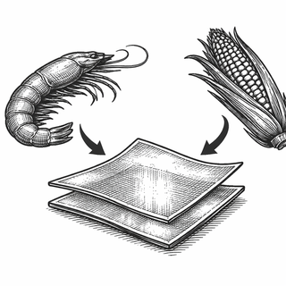 Shrimp Shells and Corn Protein Just Teamed Up to Replace Your Plastic Wrap