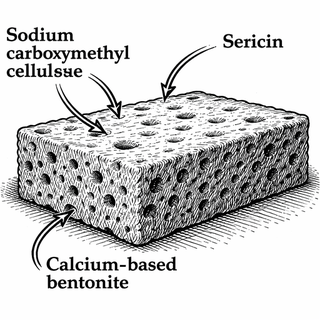 Silk, Clay, and Cellulose Walk Into a Wound: The DIY Hemostatic Sponge That Dries Itself