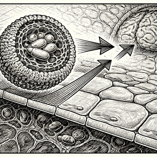 Illustration for A Nanoparticle in a Tiny Disguise Might Be Taking a Very Smart Swing at Alzheimer's