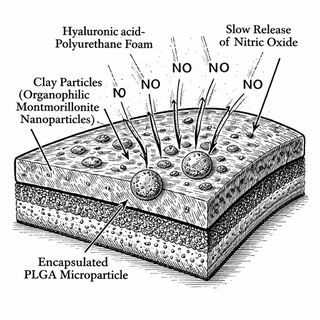 A Smart Foam Bandage That Exhales Healing Gas for 17 Days - and Why Chronic Wounds Should Be Nervous