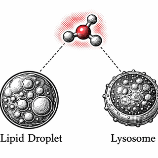 Illustration for Deep Red AIEgens Take on Cellular Imaging’s Two-Target Problem