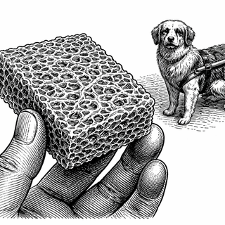 Scaffolding a Comeback: How a Sponge-Like Implant Helped Paralyzed Dogs Walk Again