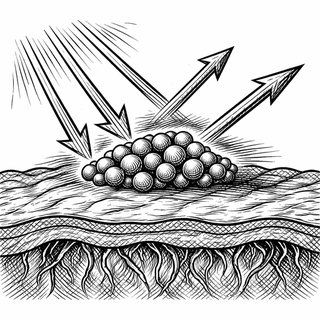Illustration for Titanium Dioxide: The Mineral That Bounces Sunlight Off Your Skin