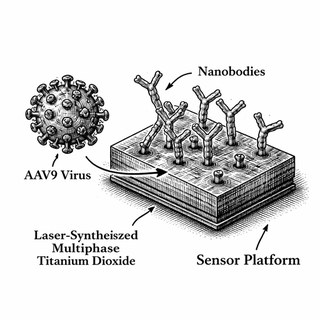 Illustration for A Tiny Virus Detector With Big Ambitions