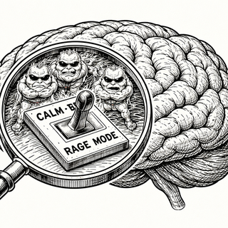 Illustration for Smart Nanoparticles Flip the Switch on Brain Inflammation After Injury
