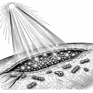 Sunlight and Nano-Bismuth: The Weird Science of Cooking Bacteria Out of Wounds