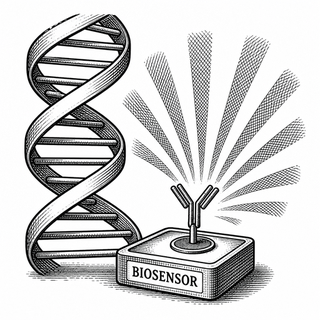 Illustration for A Tiny Biosensor With Big Plans for CML Monitoring