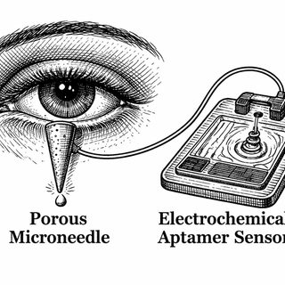 Illustration for When a Tiny Needle Tries to Read Your Tears