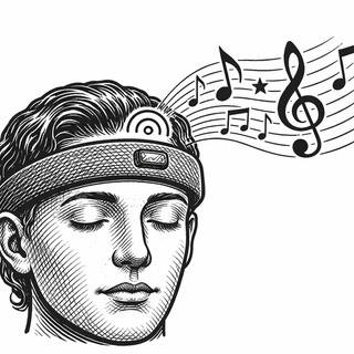 Illustration for Can a Headband, a Few Well-Timed Tones, and Four Weeks Beat the Usual Insomnia Grind?