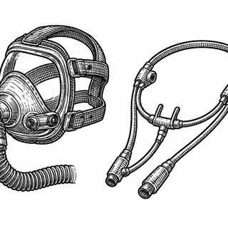 Illustration for The Oxygen Face-Off in the Emergency Department