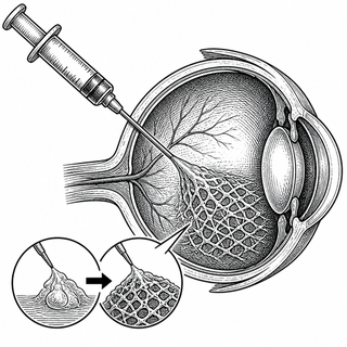 Illustration for A Two-Drug Eye Gel That Tackles Infection and Inflammation
