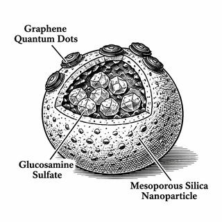 Illustration for Tiny Dots, Big Immune Drama: How a Three-Part Nanoparticle May Supercharge Antigen Delivery