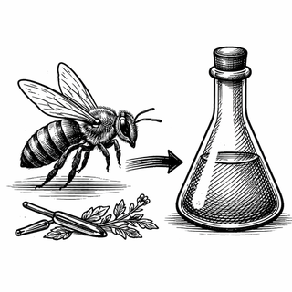 Illustration for Bee Venom, Better Solvents, and a Surprisingly Green Upgrade