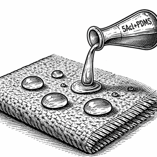 Illustration for Cotton That Shrugs Off Water Without a Chemical Circus